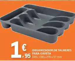 E.Leclerc ORGANIZADOR DE TALHERES PARA GAVETA promoção