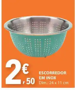 E.Leclerc ESCORREDOR EM INOX promoção