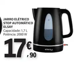 E.Leclerc Jarro Elétrico Stop Automático Elsay promoção