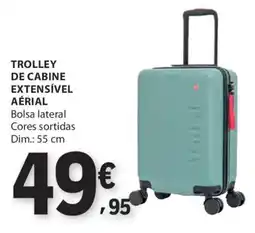 E.Leclerc Trolley de Cabine Extensível Aérial promoção