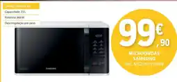 E.Leclerc Microondas Samsung promoção