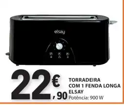 E.Leclerc TORRADEIRA COM 1 FENDA LONGA ELSAY promoção