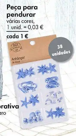 TEDi Peça para pendurar várias cores, promoção