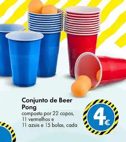 TEDi Conjunto de Beer Pong promoção