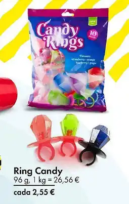 TEDi Ring Candy promoção