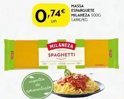 Spar Massa esparguete milaneza promoção
