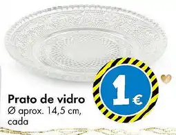 TEDi Prato de vidro promoção