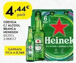 Spar Cerveja c/ álcool branca heineken promoção