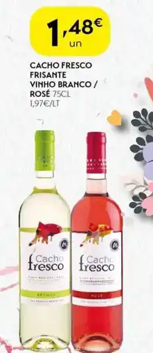 Spar Cacho fresco frisante vinho branco/ rosé promoção