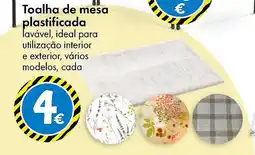 TEDi Toalha de mesa plastificada promoção