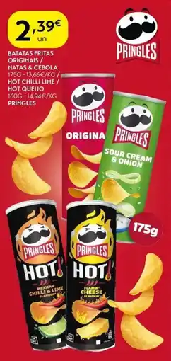 Spar Batatas fritas originais / natas & cebola / hot chilli lime/ hot queijo promoção