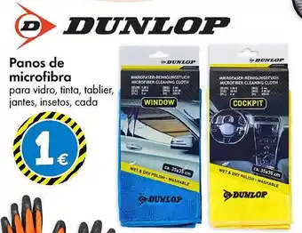 TEDi Panos de microfibra promoção