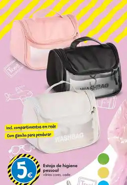 TEDi Estojo de higiene pessoal várias cores, cada promoção
