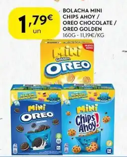 Spar Bolacha mini chips ahoy/ oreo chocolate / oreo golden promoção