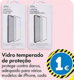 TEDi Vidro temperado de proteção p promoção