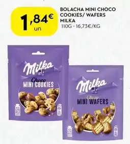 Spar Bolacha mini choco cookies/wafers milka promoção