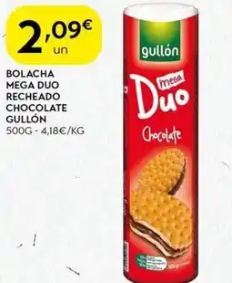 Spar Bolacha mega duo recheado chocolate gullón promoção