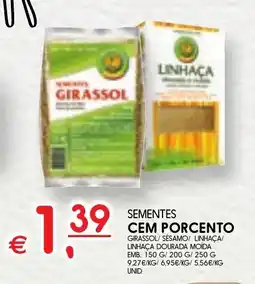 Meu Super Sementes cem porcento promoção