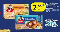 Spar Douradinhos peixe 10un/ frango iglo promoção