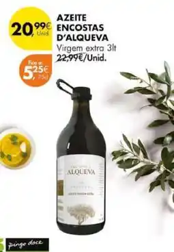 Pingo Doce AZEITE ENCOSTAS D'ALQUEVA promoção