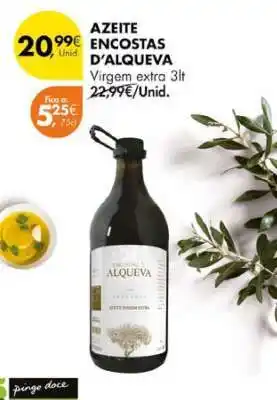 Pingo Doce AZEITE ENCOSTAS D'ALQUEVA promoção