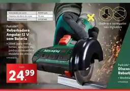 Lidl Rebarbadora Angular 12 V sem Bateria promoção