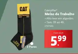 Lidl Caterpillar Meias de Trabalho promoção