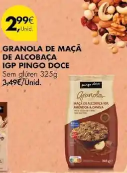 Pingo Doce Granola de Maçã de Alcobaça IGP Pingo Doce promoção
