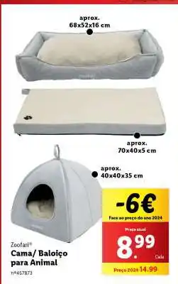 Lidl Zoofari Cama/Baloiço para Animal promoção