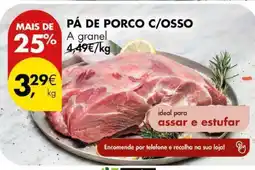Pingo Doce Pá de Porco c/Osso promoção
