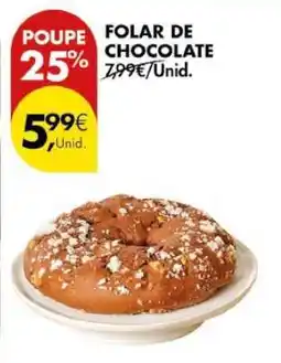 Pingo Doce Folar de Chocolate promoção