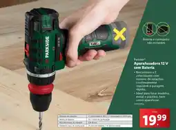 Lidl Aparafusadora 12 V sem Bateria promoção