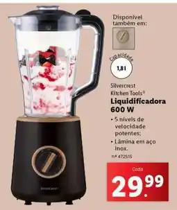 Lidl Silvercrest Kitchen Tools Liquidificador 600 W promoção