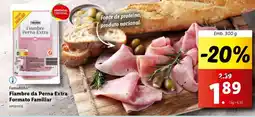 Lidl Fiambre da Perna Extra Formato Familiar promoção