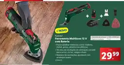 Lidl Parkside Ferramenta Multiúsos 12 V com Bateria promoção