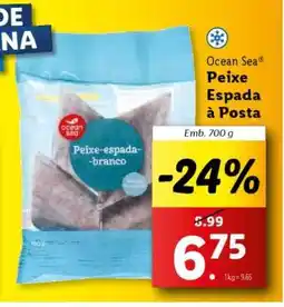 Lidl Ocean Sea Peixe Espada à Posta promoção