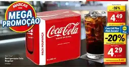 Lidl Coca-Cola Refrigerante Cola Regular promoção