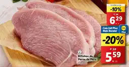 Lidl Bifinhos da Perna de Peru promoção