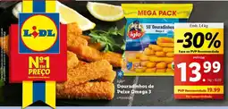 Lidl Douradinhos de Peixe Ômega 3 promoção