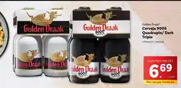Lidl Gulden Draak Cerveja 9000 Quadruple/Dark Triple promoção