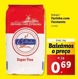 Lidl Belbake Farinha com Fermento promoção