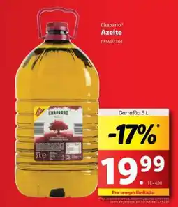 Lidl Chaparro Azeite promoção