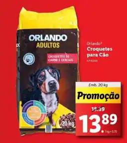 Lidl Orlando Croquetes para Cão promoção