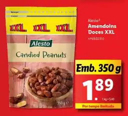 Lidl Alesto Amendoins Doces XXL promoção