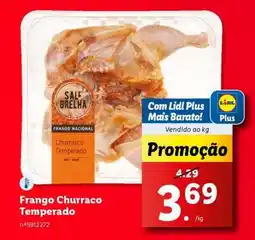 Lidl Frango Churraco Temperado promoção