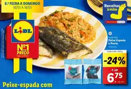 Lidl Peixe Espada à Posta promoção