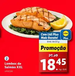 Lidl Lombos de Salmão XXL promoção