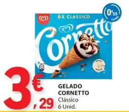 E.Leclerc Gelado Cornetto promoção