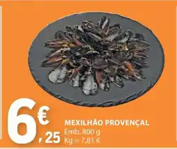 E.Leclerc Mexilhão Provençal promoção