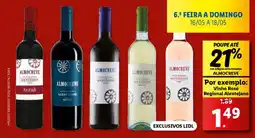 Lidl Vinho Rosé Regional Alentejano promoção